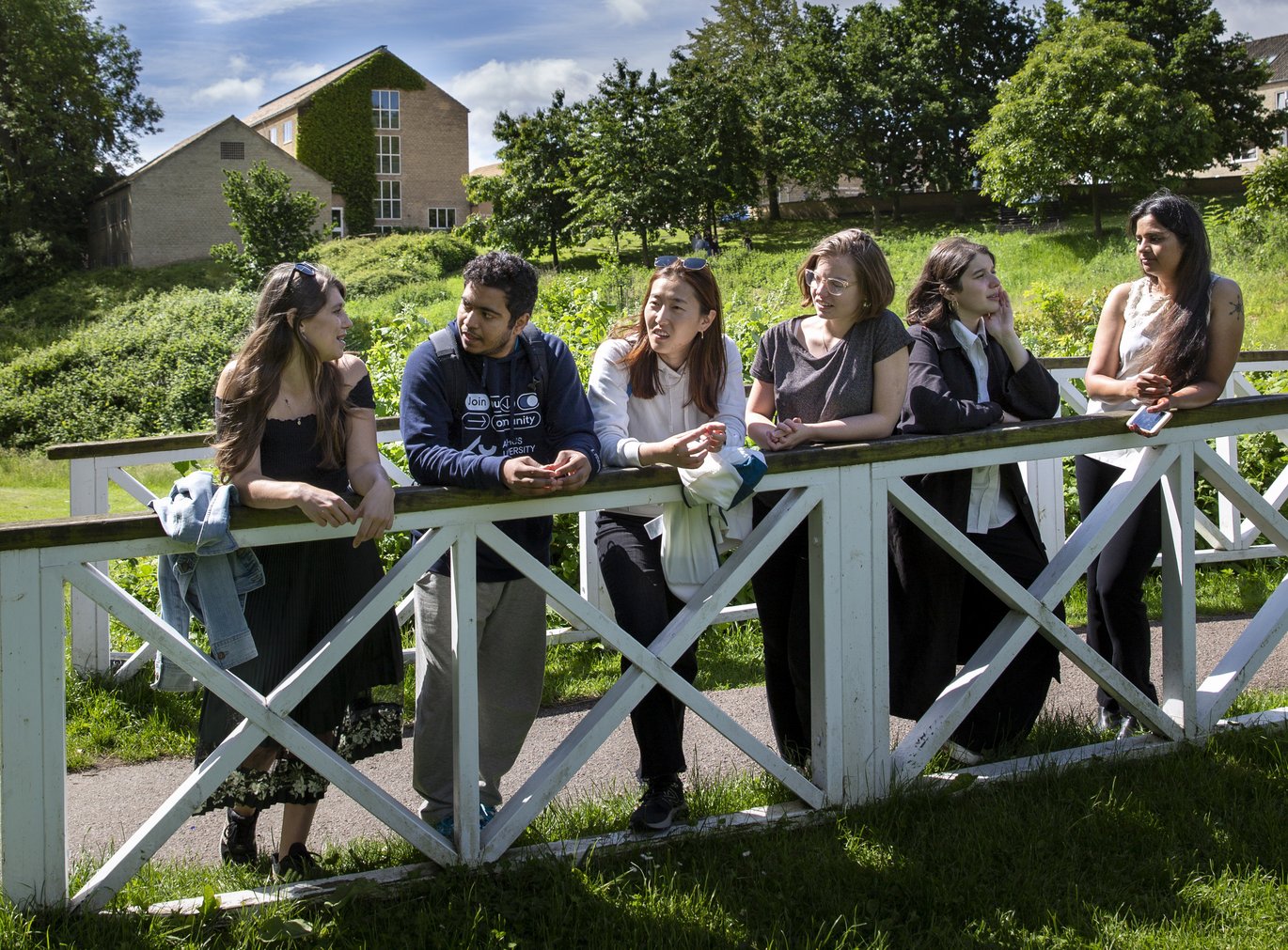 "Vi bør have større fokus på at gøre Aarhus til en inkluderende og mangfoldig by, hvor internationale studerende og udenlandsk arbejdskraft kan trives og bidrage til vores samfund". Foto: Lars Kruse