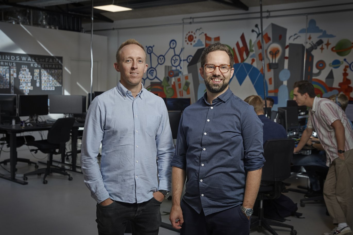 Jonas Vognsen og Morten Christensen, partnere i IT Minds. Jonas Vognsen og Morten Christensen, partnere i IT Minds.