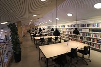 Studieområder i bygning 2623 og 2624 ved AU Library