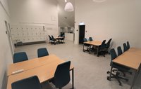 Study areas in building 2610 (S) on the fifth floor 