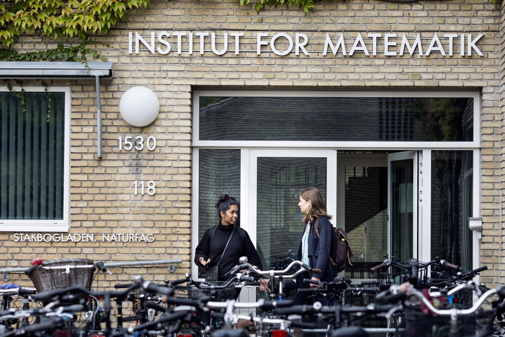 Uddannelsesudvalget på Matematik afholder orienteringsmøder. Foto: AU Foto/Lars Kruse